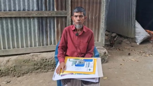 ব্রাহ্মণবাড়িয়া জেলার বাঞ্ছারামপুর উপজেলার তেজখালি ইউনিয়নের বাহেরচর গ্রামের বাসিন্দা ৫৫ বছর বয়সী দাসে...