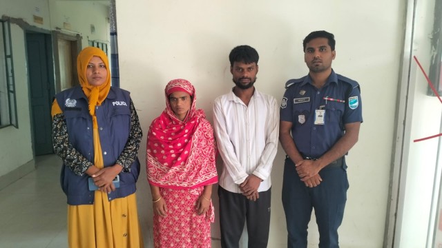 কিশোরগঞ্জে ইয়াবা ও নগদ টাকাসহ দম্পতি আটক
