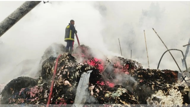 গাজীপুরে ভয়াবহ আগুন