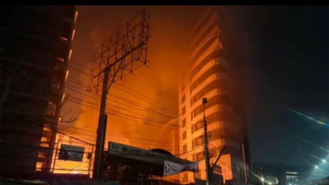 কারওয়ান বাজারের আগুন নিয়ন্ত্রণে