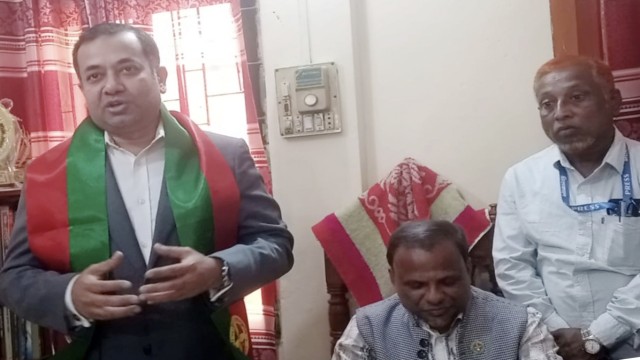 প্রতিমন্ত্রী ইয়াসের চৌধুরীর নান্দাইল সফর, সাংবাদিকদের সঙ্গে মতবিনিময়