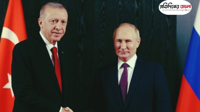 শান্তি বেশি দূরে নয় : পুতিনের সঙ্গে বৈঠকের পর এরদোয়ান