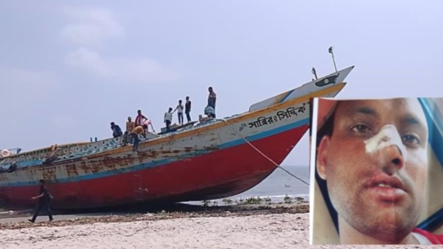 মতলবে মেঘনা নদীতে বালু ব্যবসায়ীর ওপর হামলা, নগদ অর্থ মালামাল লুট