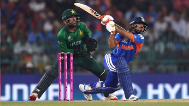 টি-টোয়েন্টি বিশ্বকাপে পাকিস্তানের সামনে ১৭৬ রানের লক্ষ্য ভারতের
