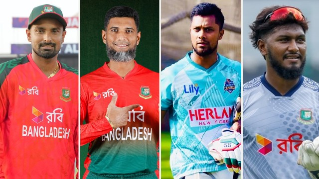 দেশীয় ক্রিকেটারদের চূড়ান্ত তালিকা প্রকাশ, কে কোন ক্যাটাগরিতে