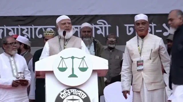 মিরপুরে জামায়াত আমিরের নির্বাচনী প্রচারণা শুরু: জনসভায় উপচে পড়া ভিড়