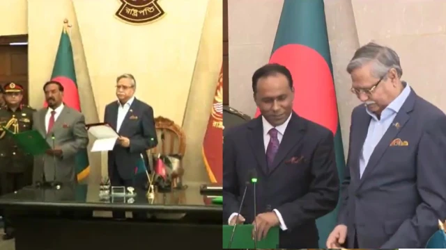 স্পিকার ও ডেপুটি স্পিকারের শপথ গ্রহণ