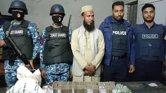 কলাপাড়ায় ৫০ লাখ টাকাসহ বিএনপি প্রার্থীর কর্মী আটক: টাকা বিতরণের অভিযোগ