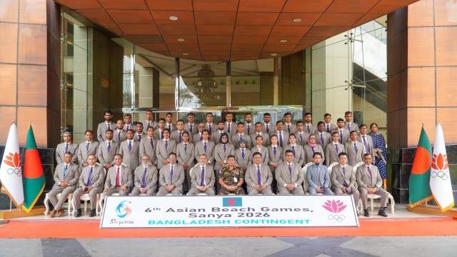 ৬ষ্ঠ এশিয়ান বিচ গেমস উপলক্ষে বিওএ’র অফিসিয়াল ফটো সেশন অনুষ্ঠিত