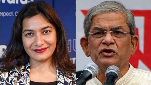 মির্জা ফখরুলকে নিয়ে সমালোচনার জবাব দিলেন মেয়ে শামারুহ মির্জা