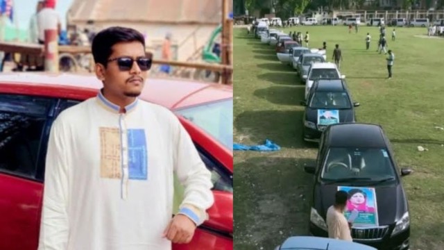 অর্ধশতাধিক গাড়িবহর নিয়ে শোডাউন: গুরুদাসপুর উপজেলা ছাত্রদল নেতা মাসুদ রানা অব্যাহতি