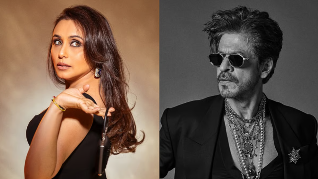 শাহরুখের সঙ্গে পর্দার রোম্যান্স উপভোগ করেন রানি মুখার্জি