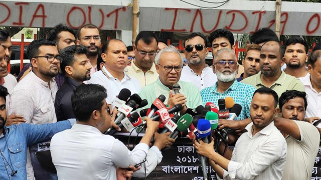 “জাতীয় সংগীতের পক্ষে কথা বলায় সাম্যকে হত্যা করা হয়েছে” — রিজভী