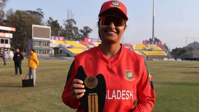 আইসিসির মাসসেরা: দ্বিতীয় বাংলাদেশি নারী হিসেবে সোবহানার কীর্তি