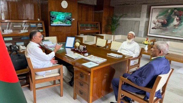 প্রধানমন্ত্রীর কার্যালয়ে বিরোধীদলীয় নেতার সৌজন্য সাক্ষাৎ