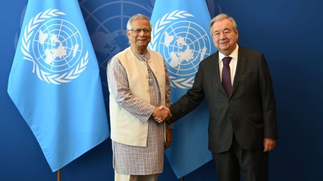 বাংলাদেশের গণতান্ত্রিক উত্তরণে জাতিসংঘ মহাসচিবের সমর্থন