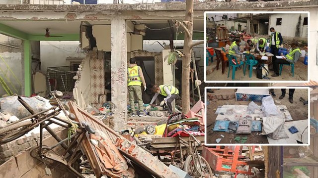 মাদ্রাসায় ভয়াবহ বিস্ফোরণ, বোমা তৈরির সরঞ্জামসহ নানা আলামত উদ্ধার