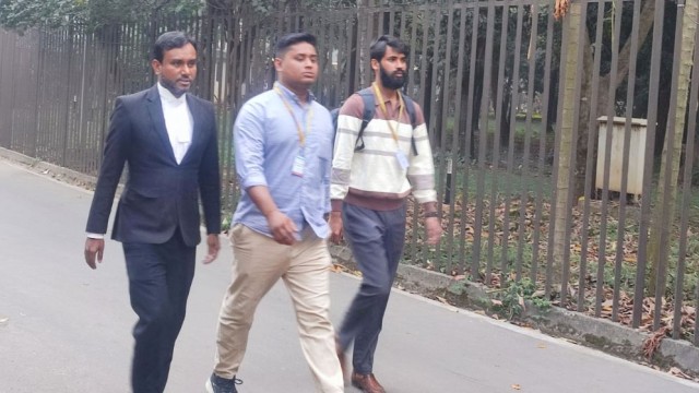 আবু সাঈদ হত্যা মামলা: সাক্ষ্য দিতে ট্রাইব্যুনালে হাজির হাসনাত আবদুল্লাহ