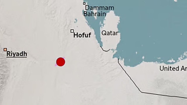ভূমিকম্পে কেঁপে উঠল সৌদি আরব