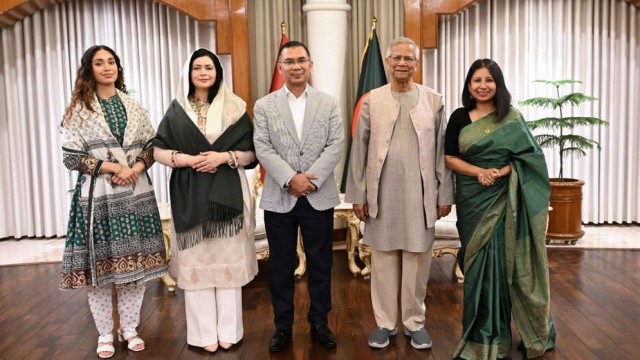 বৈঠক শেষে যমুনা ত্যাগ করলেন তারেক রহমান