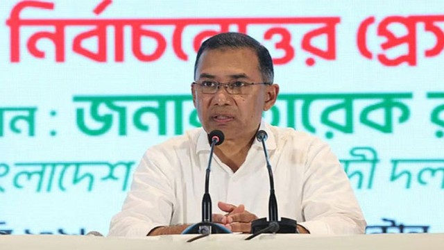 নির্বাচন-পরবর্তী সময়ে সহিংসতা নয়, শৃঙ্খলার বার্তা তারেক রহমানের